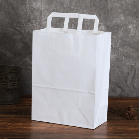 Paper Bags For Food Takeaway Luxury Kraft Paper Bags With Logo Custom 