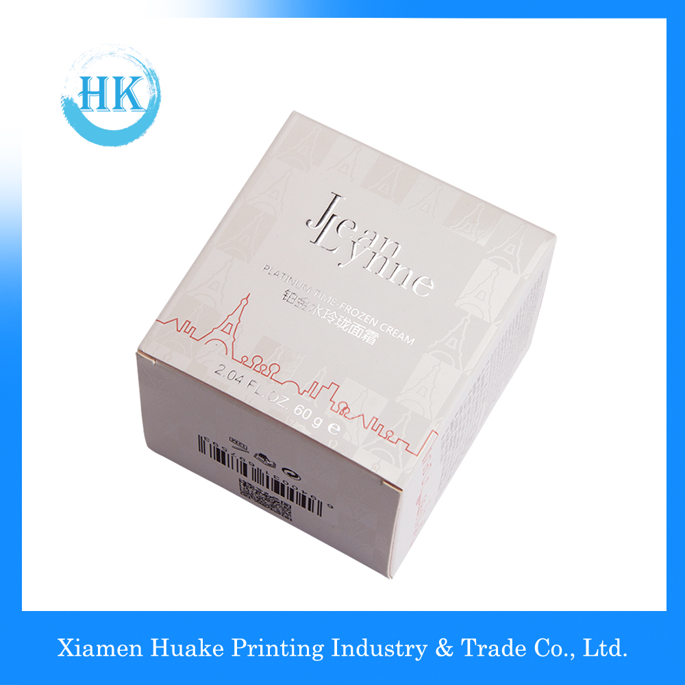 Packaging Cosmetic Creams Square Box For Personal Care