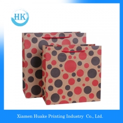 Huake Printing Bolsa de papel barata de fábrica / bolsa de compras / bolsa de regalo