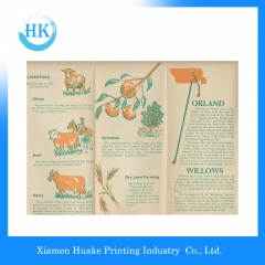 Huake Printing Folleto de impresión animal colorido