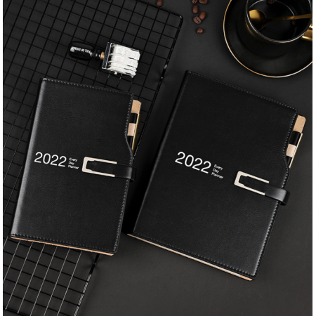 Luxury PU Leather 2022 2023 Planners And Notebook Agendas To Do List Notepad 