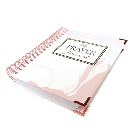 OEM Notepads Spiral Prayer Journal Notebook A4 A5 Metal Corner Divider 