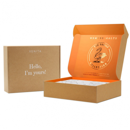 Hard Rigid Box Packaging Corrugated Mailer Shipping Boxes Print 