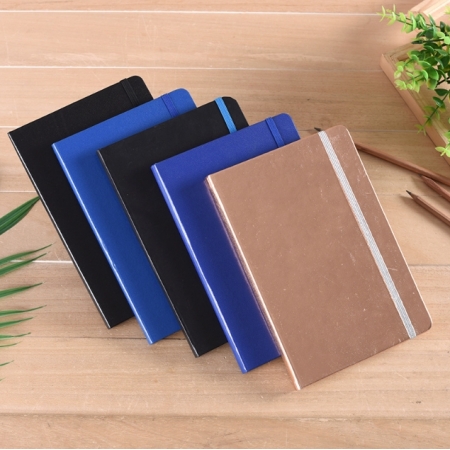 Vintage Business PU Leather Journal Notebooks Notepad Custom Logo Elastic A4 A5 A6 Diary 